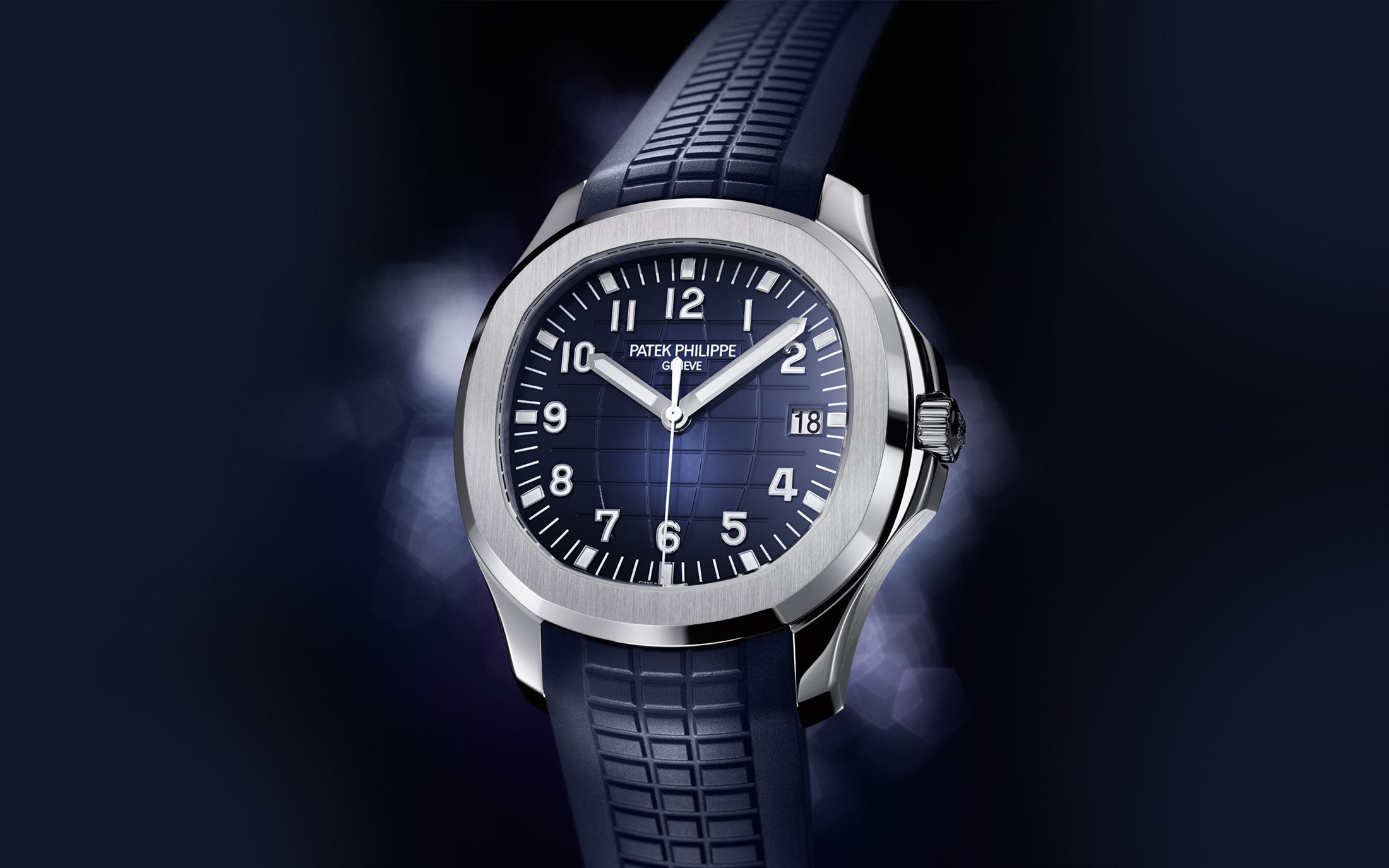 Patek Philippe Aquanaut Date, Sweep Seconds Watch, 18k White Gold 42,2 mm, Ref# 5168G-001 - Image 13