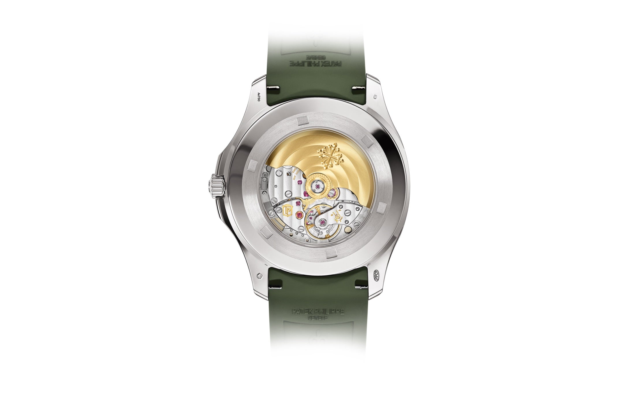 Patek Philippe Aquanaut Jumbo Date, Sweep Seconds, 18k White Gold, 42,2 mm, Ref# 5168G-010 - Image 13