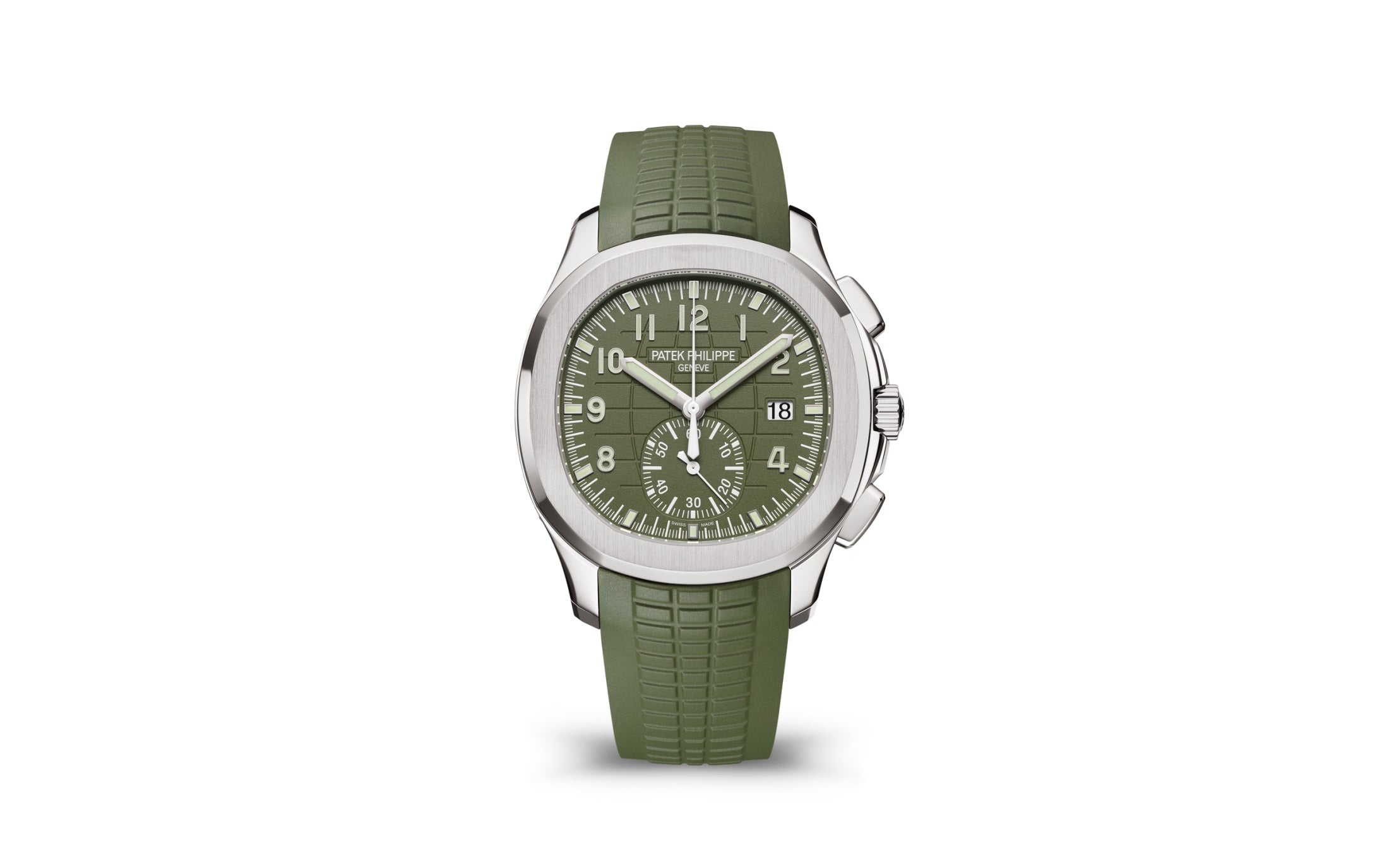 Patek Philippe Aquanaut Chronograph, 18k White Gold, 42,2mm, Ref# 5968G-010 - Image 3