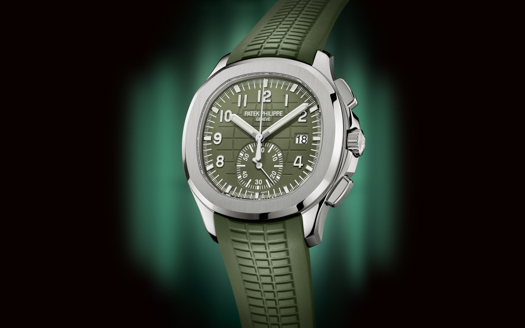 Patek Philippe Aquanaut Chronograph, 18k White Gold, 42,2mm, Ref# 5968G-010 - Image 15